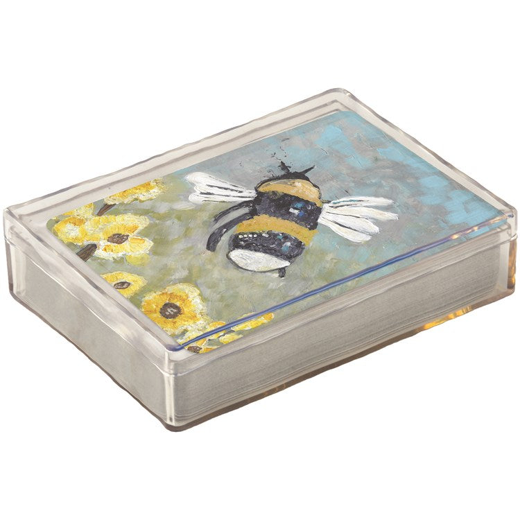 Bee Painting Playing Cards