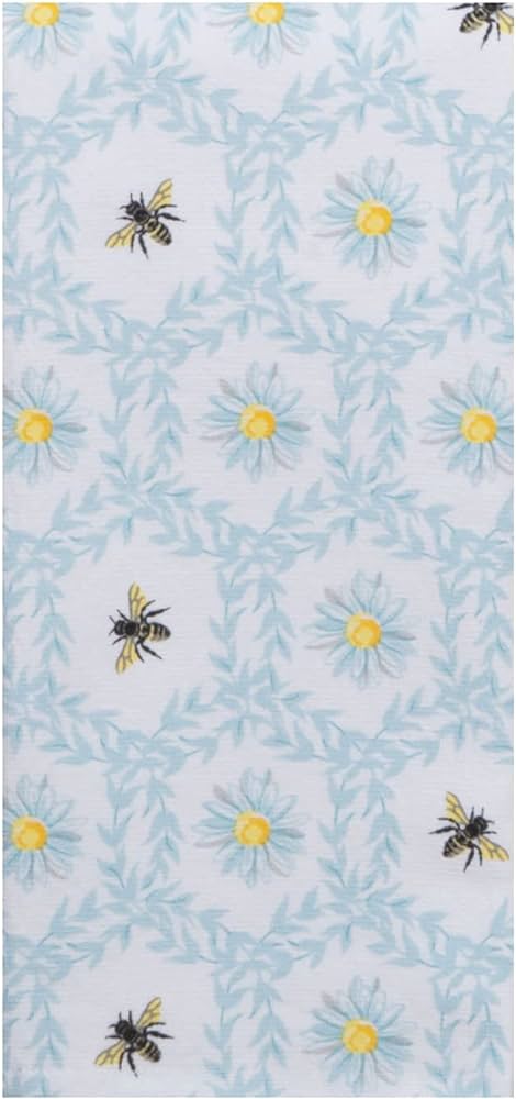 Summer Gnome Bee Daisy Truck Hand Towels Dishcloth Utensils for