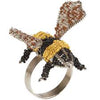 Beaded Bee Napkin Rings